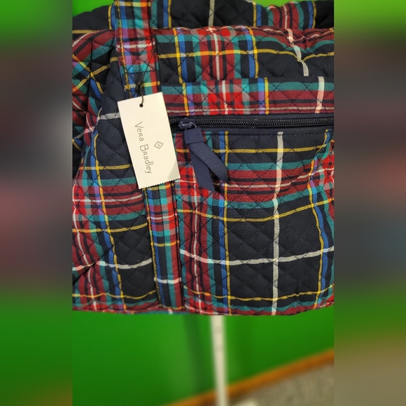 Plaid Vera Bradley Weekender bag, NWT - Picture 4 of 4